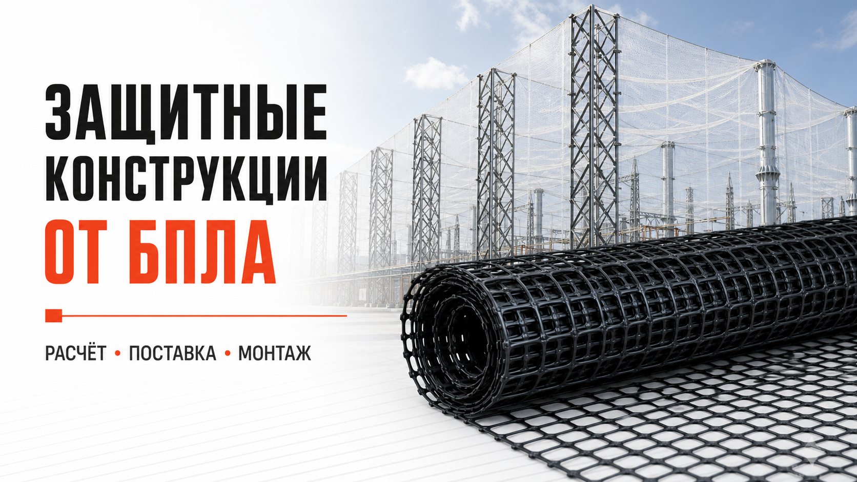 Защитные конструкции от БПЛА: расчёт, поставка и монтаж